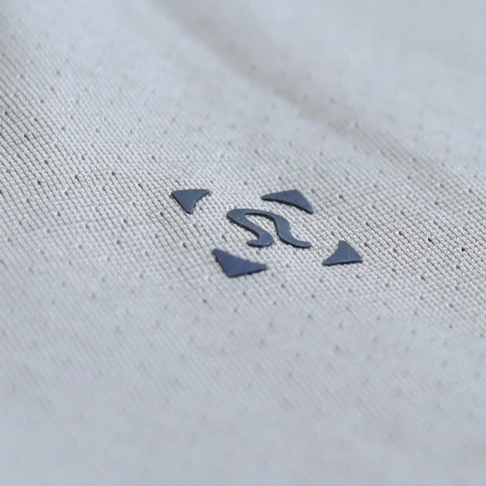 Lululemon Always Agile Short Sleeve Shirt Tan Beige Raglan Curved Hem Mens Small